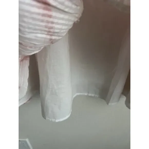 LOFT ANN TAYLOR Dress Star Dye Print Tiered V Neck Size XXL NWT - Picture 5 of 8